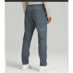 Lululemon Lab Utilitech Expedition Pant Mens Blue Grey Size 35‎ LM5AEXS
